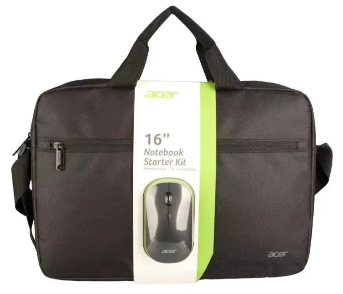 Acer Starter kit, carry bag 16 and slim mouse AAK510 — torba