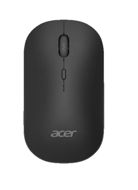 Acer Mouse wireless dual mode 2.4GHz and BT5.2, 4 buttons, AMR130, Black — mysz