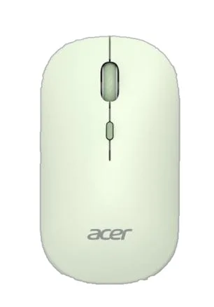 Acer Mouse wireless dual mode 2.4GHz and BT5.2, 4 buttons, AMR130, Green — mysz