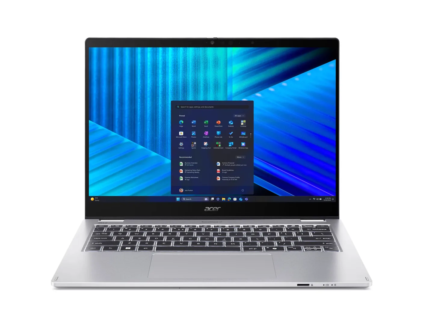 Acer TMP414RN-55-TCO 14WUXGA IPS Touch/iU5 225U/16GB/512GB/SCa/W11P/3y Ons — laptop
