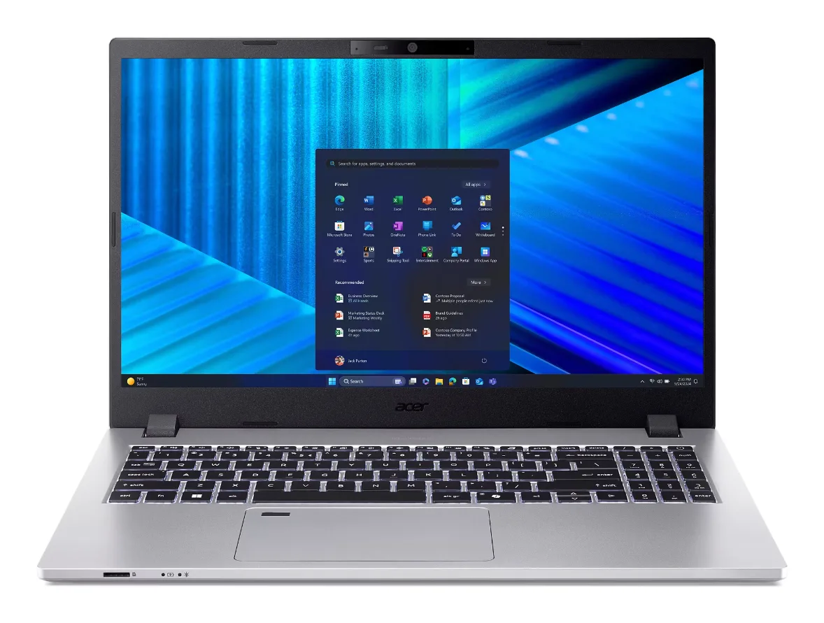 Acer TMP215-75-G2-TCO TMP215-75-G2-TCO-58LW / CU5125H / 16G / 512Gs / UMA / W11PRC — laptop 16 GB 512 GB