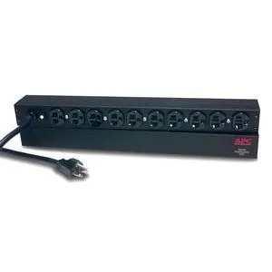 APC Rack PDU, Basic, 1U, 20A, 120V, (10)5-20; 5-20P