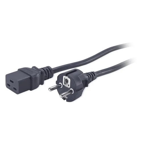 APC Power Cord, C19 to CEE/7 Schuko, 2.5m — kabel zasilający