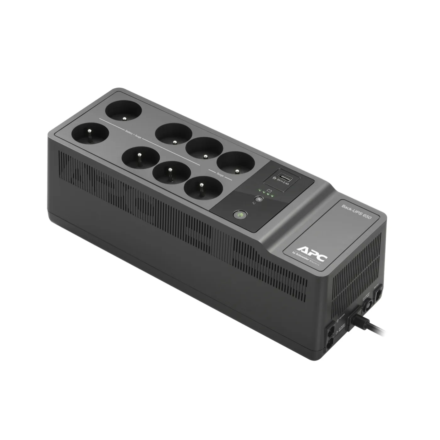 APC BACK-UPS 650VA 230V/1USB CHARGING PORT — zasilacz awaryjny UPS 400 Watt