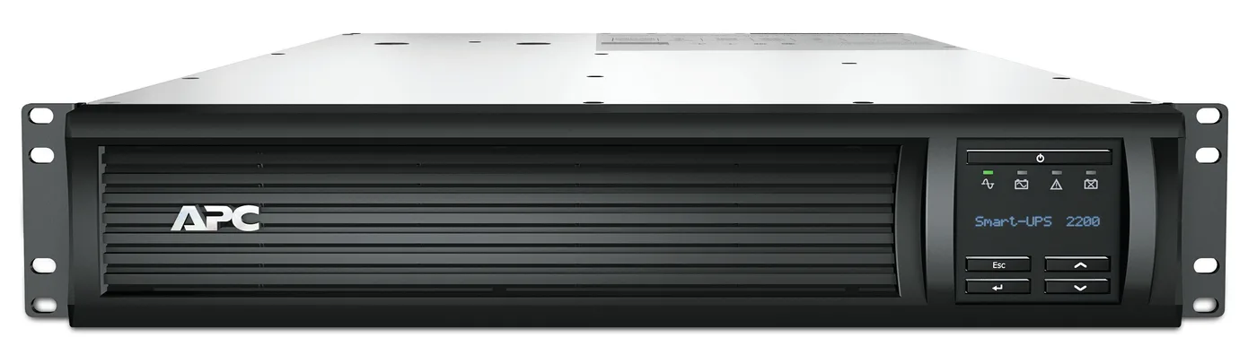 APC Smart-UPS 2200VA LCD RM 2U 230V with Network Card — zasilacz awaryjny UPS 1980 Watt