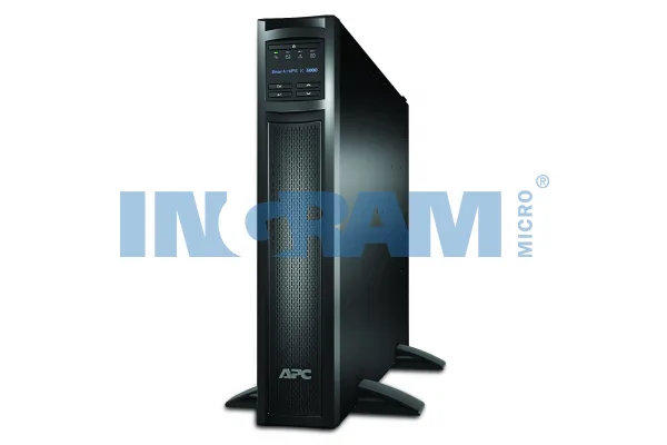 APC Smart-UPS X 3000VA Rack/Tower LCD 200-240V with Network Card 2U — zasilacz awaryjny UPS 2700 Watt