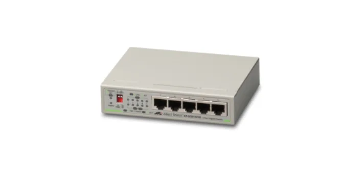Allied Telesis L2 UM. GE 5P EXT.PSU/990-004855-50 IN — przełącznik LAN zarządzalny 5 portów