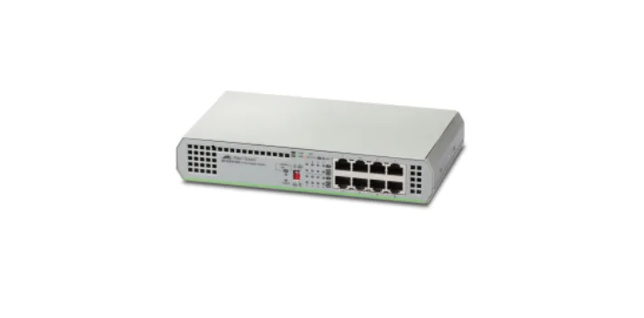 Allied Telesis L2 UM. GE 8P INT.PSU/990-004857-50 IN — przełącznik LAN niezarządzalny 8 portów