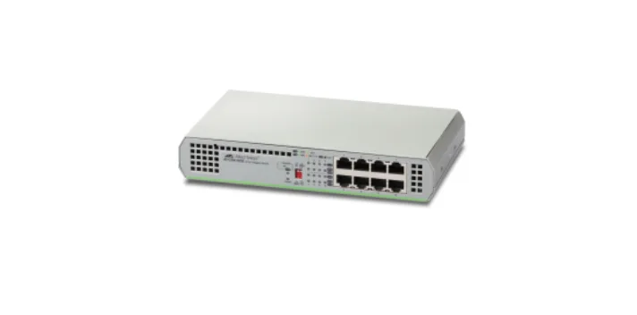 Allied Telesis L2 UM. GE 8P EXT.PSU/990-004858-50 .IN — przełącznik LAN zarządzalny 8 portów