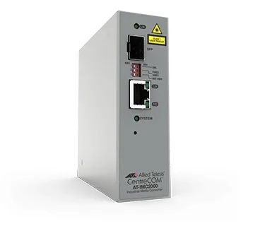Allied Telesis TAA 10/100/1000T TO 100X/1000X/SFP IND TEMP GB MEDIA CONVERTER — akcesorium sieciowe LAN