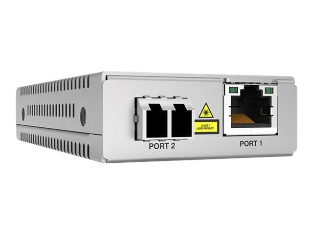 Allied Telesis TAA (Federal), 10/100/1000T to 1000LX/LC (20km) Single-Mode Mini Media & Rate Converter — akcesorium sieciowe LAN