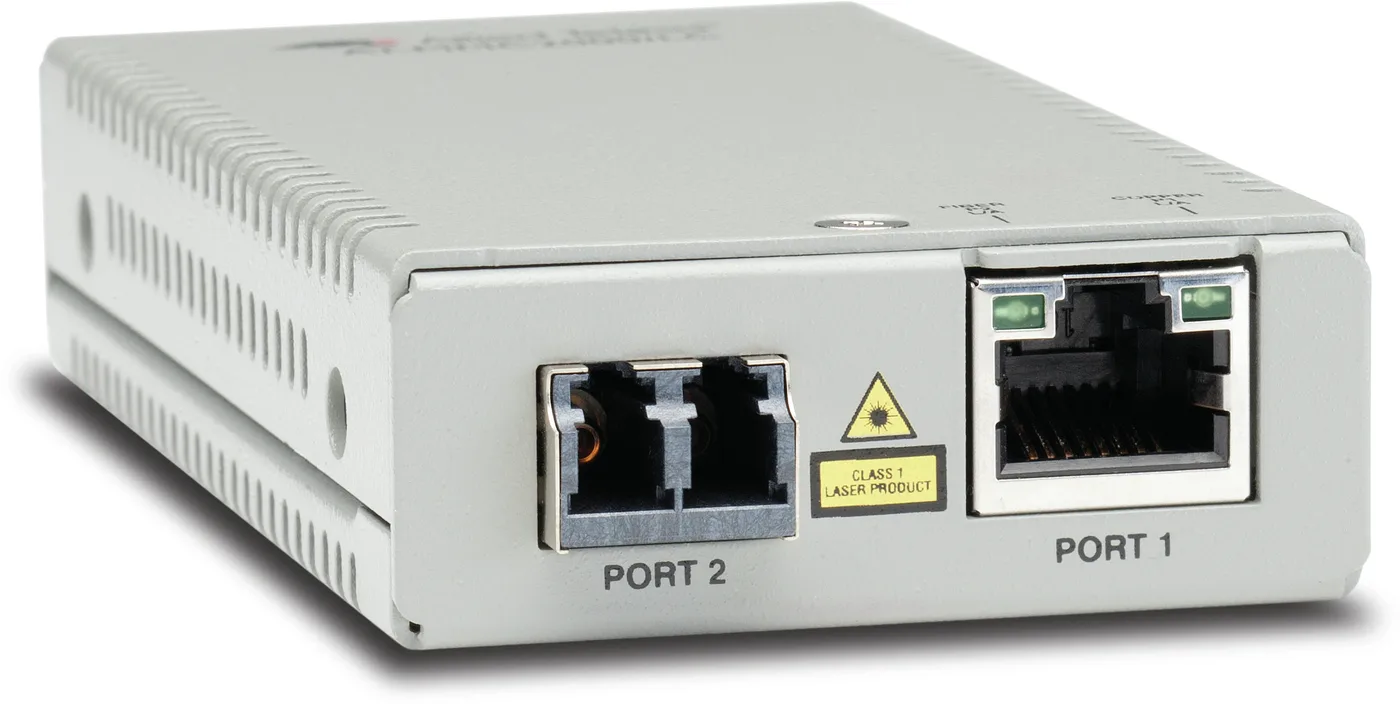 Allied Telesis MINI MEDIA CONVERTER LC CONNECT/10/100/1000T TO 1000 BASE-SX MM — akcesorium sieciowe LAN