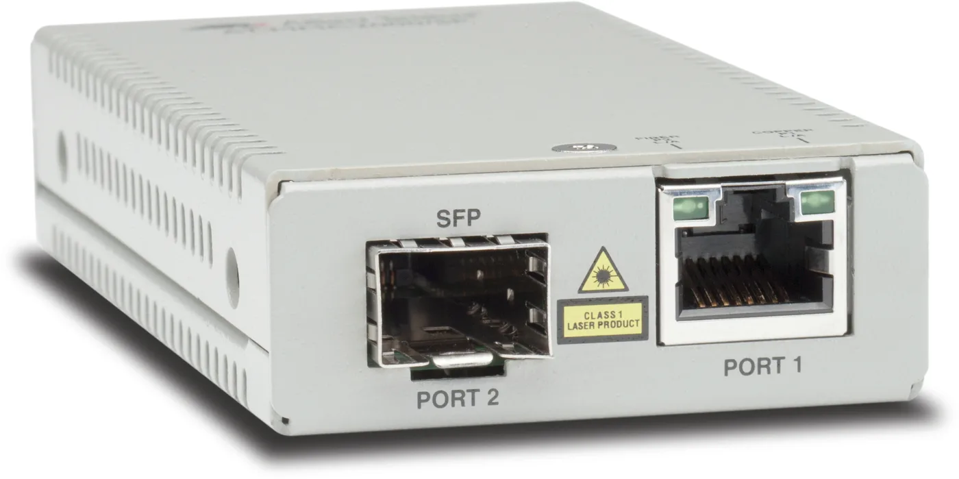 Allied Telesis MINI MEDIA CONVERTER/10/100/1000T TO SFP MULTI-REGION — akcesorium sieciowe LAN