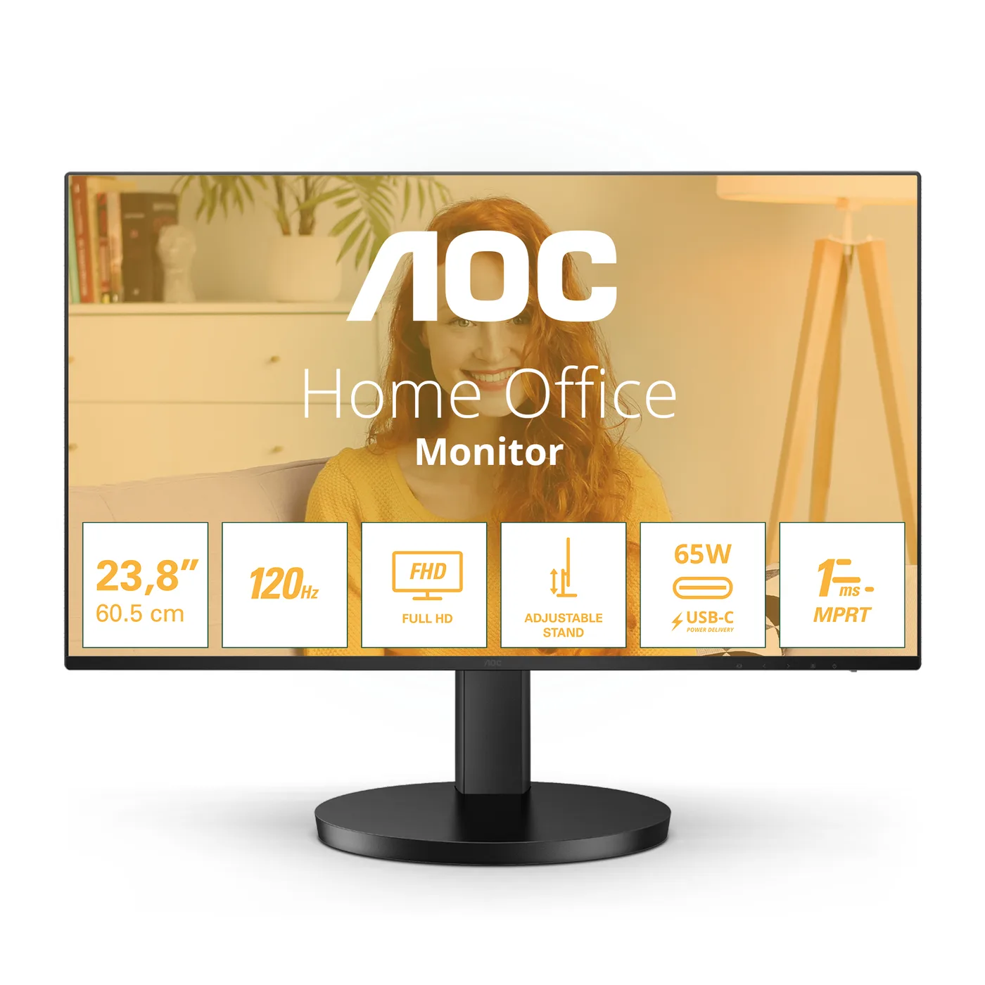 AOC 27B3CF2 27IN IPS/1920X1080 16:9 1 MS SCHWARZ — monitor LCD 27" Full HD