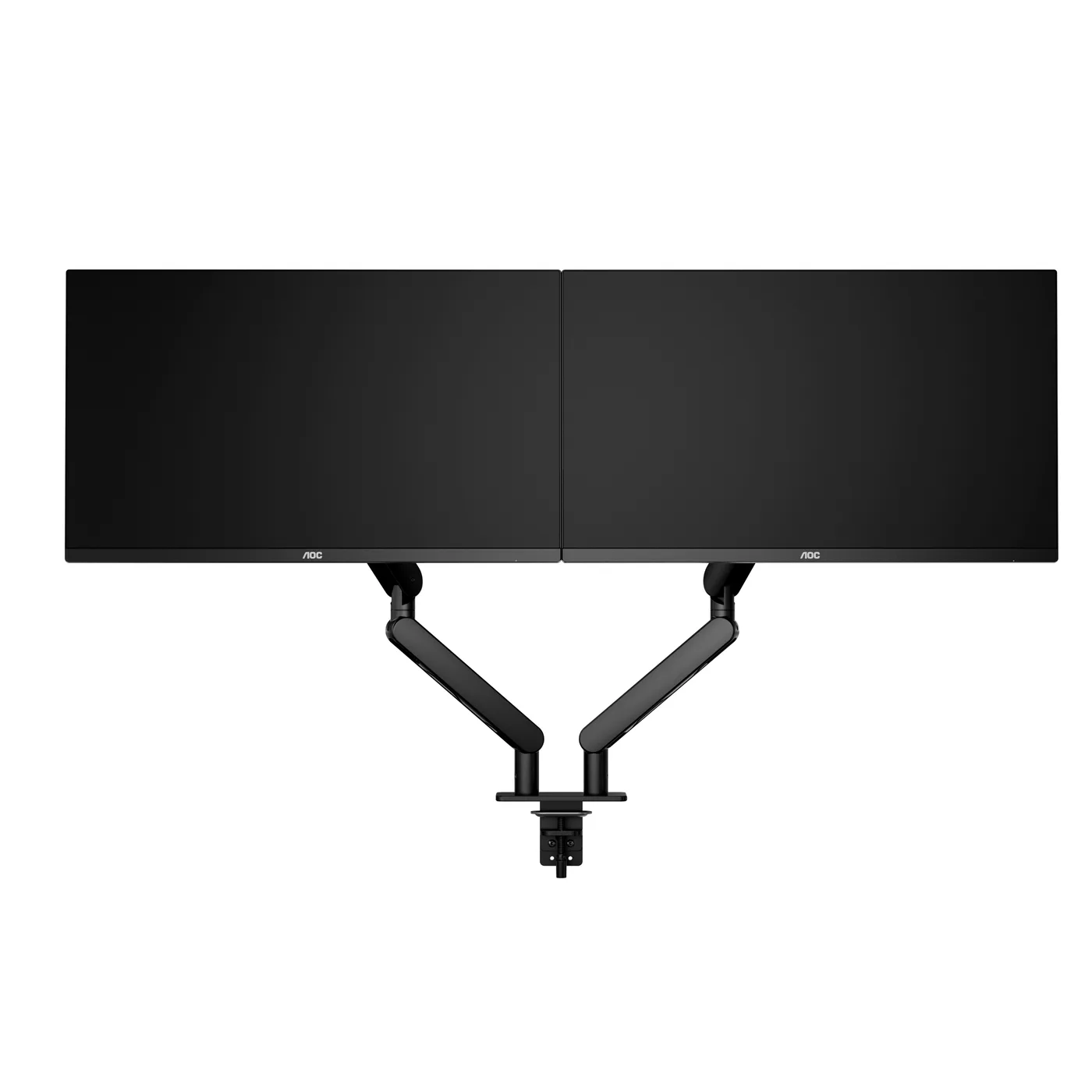 AOC AM420 DUAL MONITOR ARM - BLACK — uchwyt do monitora