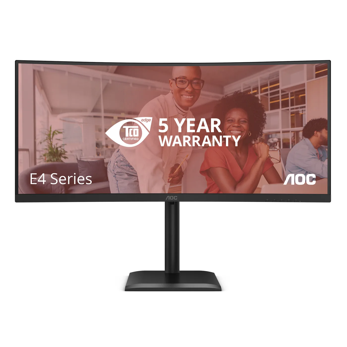 AOC CU34E4CV 34IN VA CURVED 150/180HZ 3440X1440 0.5 MS — monitor LCD 34" UWQHD