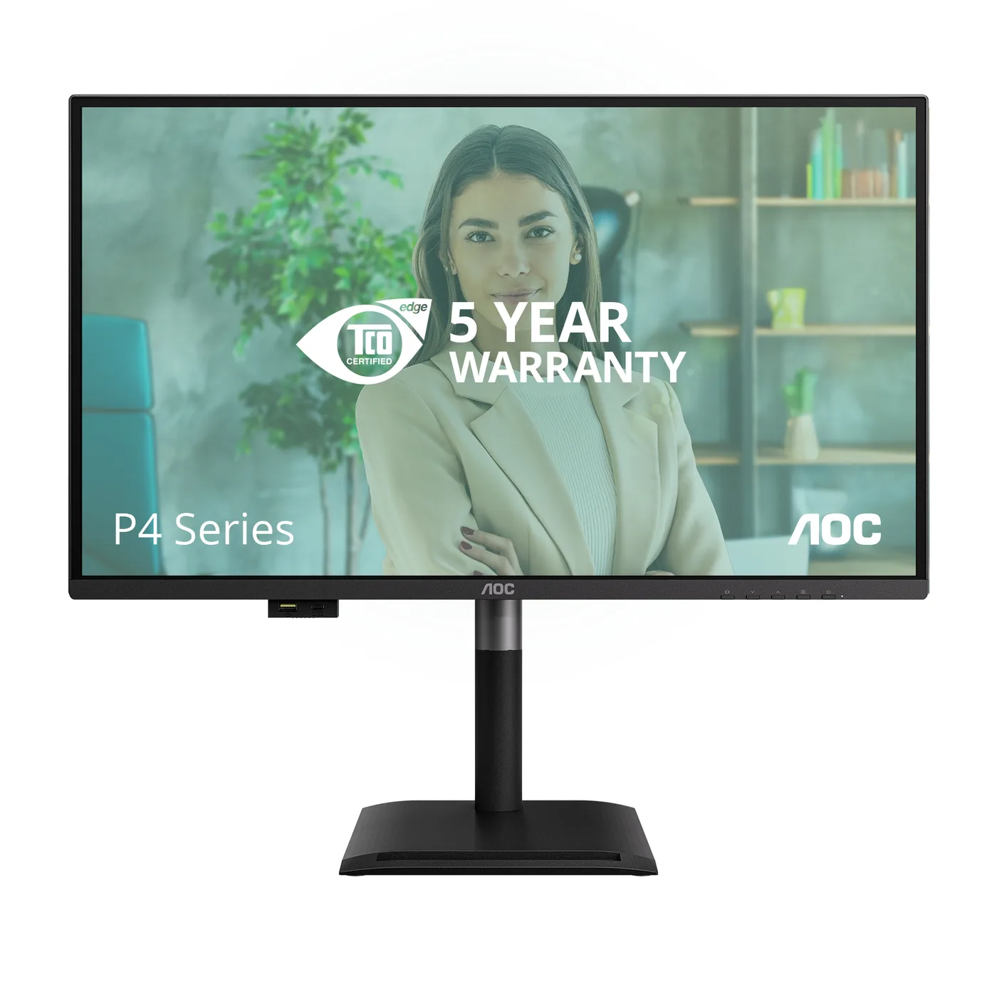 AOC Q27P4U 27IN IPS 2560X1440 1/2560X1440 HAS 150MM HDMI X 2X 2 — monitor LCD 27" QHD