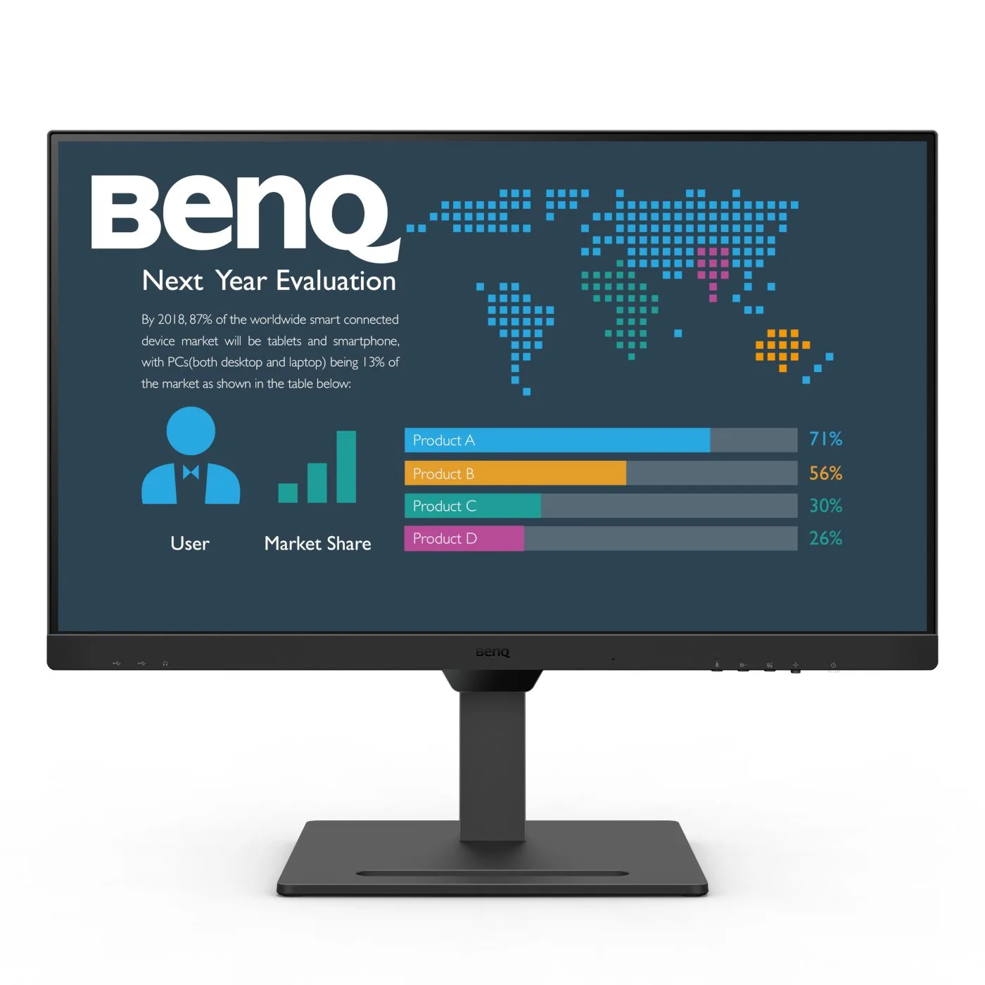 BenQ BL2790QT 68.58CM 27IN IPS/2560X1440 5MS 350NITS 16:9 DP/2X — monitor LCD 27" QHD