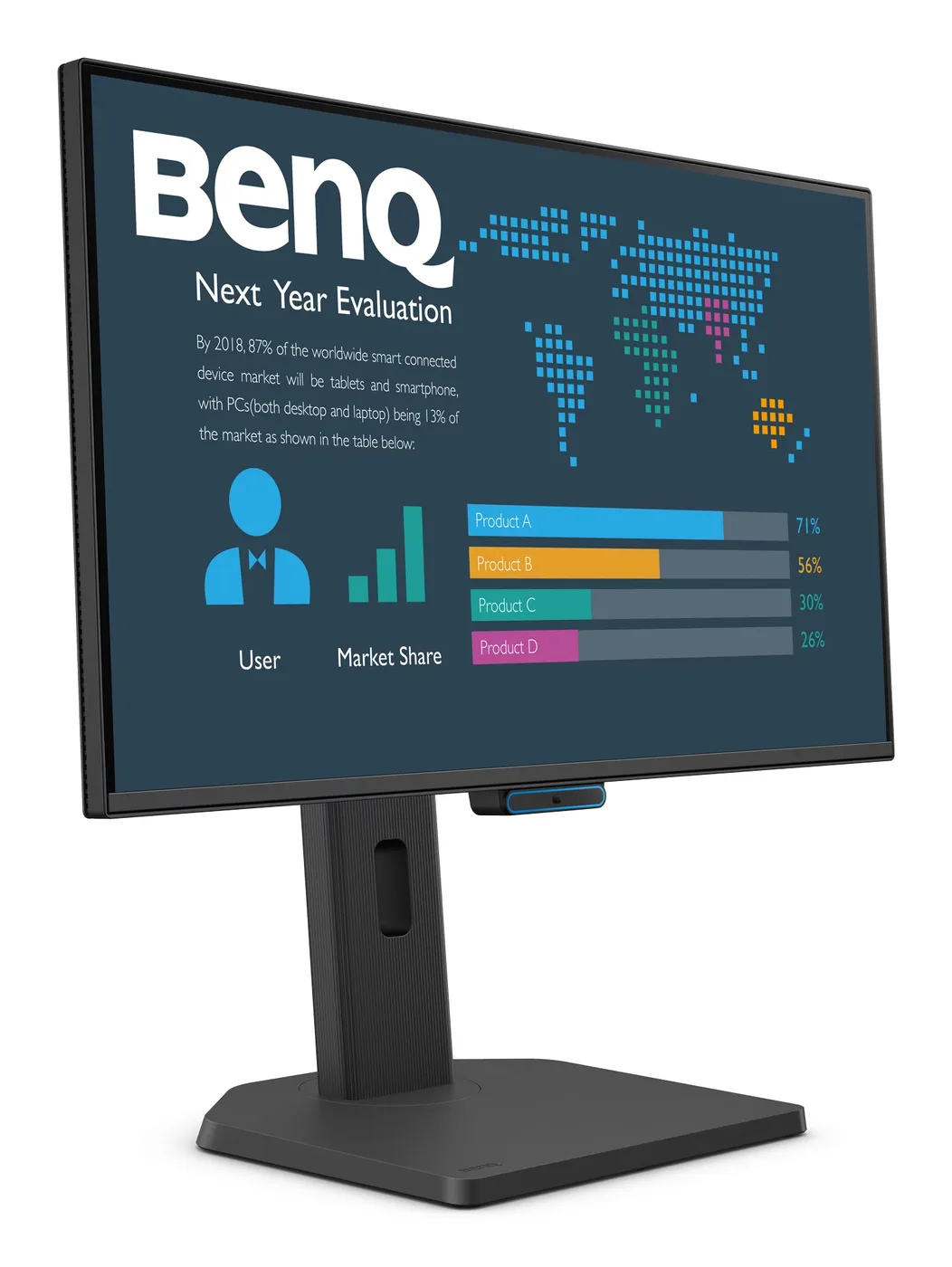 BenQ BL2490TC IPS USB-C 24IN 16:9/1920X1080 FHD 5MS 250 CD/M2 — monitor LCD 23,8" Full HD