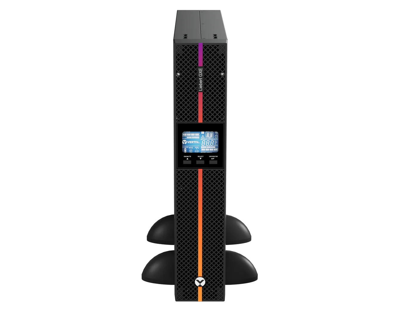 Vertiv Liebert GXE UPS 1kVA 1ph UPS 230V Rack/Tower W/Batteries, C14 input/C13 x 8 output, 2-year warranty with railkit