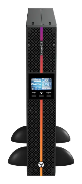 Vertiv Liebert GXE UPS 1.5kVA 1ph UPS 230V Rack/Tower W/Batteries, C14 input/C13 x 8 output, 2-year warranty with railkit