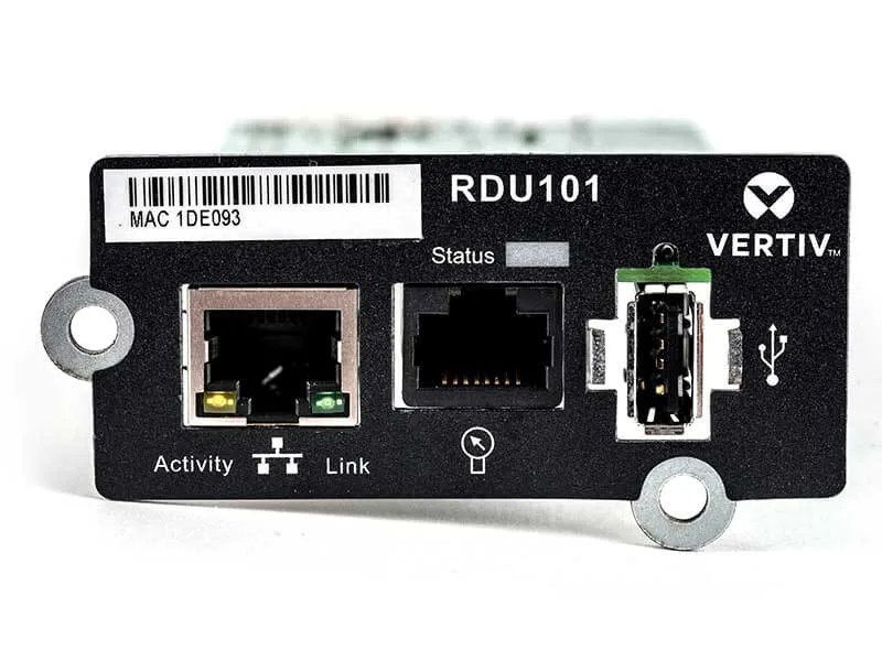 Vertiv INTELLISLOT COMMS CARD — karta sieciowa