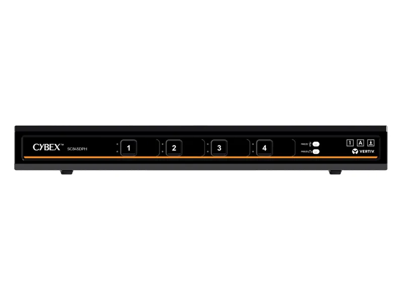 Vertiv CYBEX SC UNIVERSAL DP/H SECURE/KVM SWITCH 4-PORT DUAL DISPLAY P — przełącznik KVM