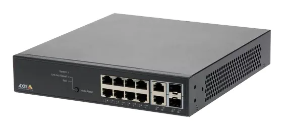AXIS T8508 POE+ NETWORK SWITCH/IN — przełącznik LAN niezarządzalny 8 portów