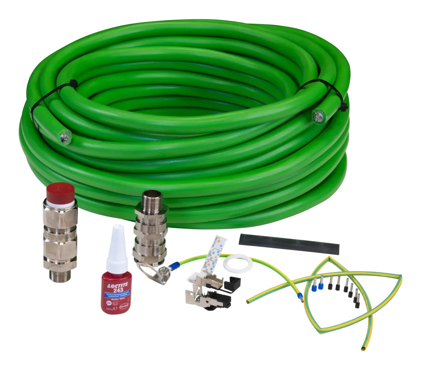 AXIS ASKDP03-T ARMORED CABLE/EXCAM 10M NON-CANCELLABLE — kabel Ethernet