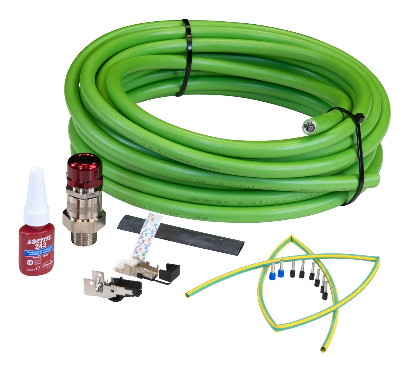 Axis Communications ASKDP03-T ARMD CABLE EXCAM 95M/NON-CANCELLABLE — kabel Ethernet