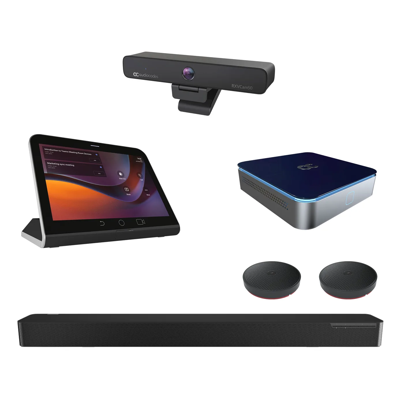 Audiocodes RXV200 for Microsoft Teams room, mid size to large meeting room Bundle 40