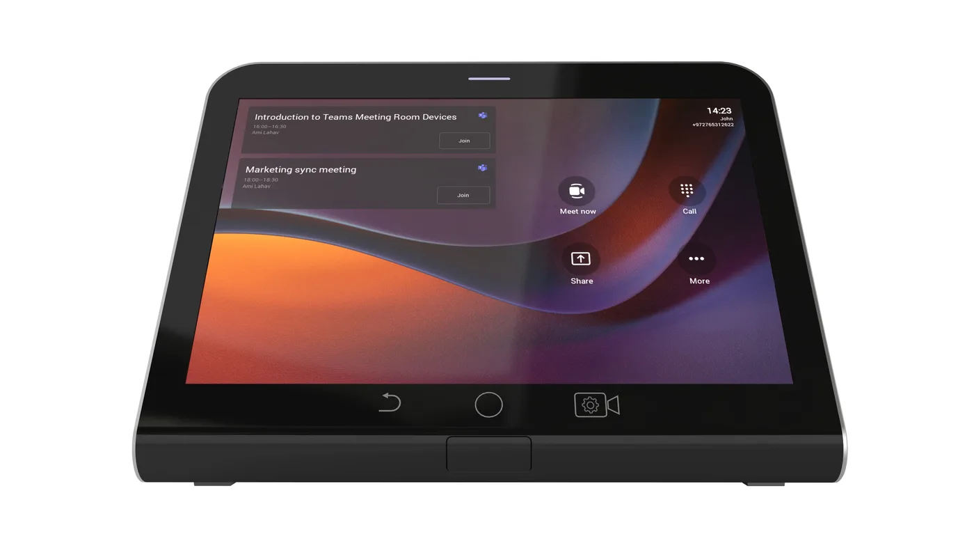 Audiocodes RX-PAD Room Touch Controller for Microsoft Teams on Android — zestaw do wideokonferencji