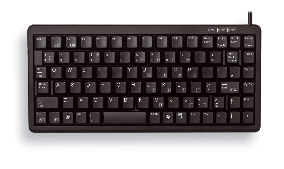 CHERRY G84-4100 COMPACT/KEYBOARD UK-ENGLISH — klawiatura