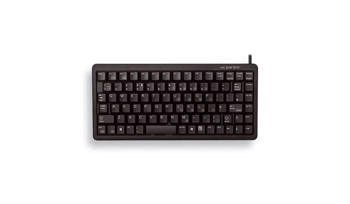 Cherry COMPACT KEYBOARD G84-4100 EU/BLACK USB PS/2 US-ENGL INTL — klawiatura