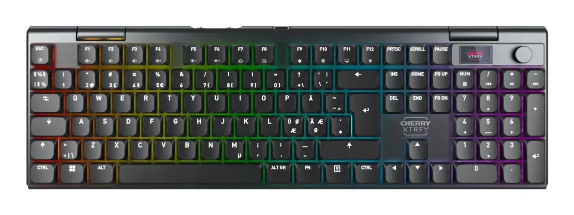 CHERRY XTRFY MX 10.1 WIRELESS/CORDLESS LOW-PROFILE GAMING KBD — klawiatura