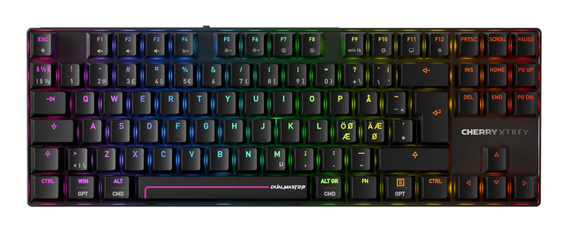 CHERRY XTRFY MX 8.2 PRO TMR/WIRELESS - PAN NORDIC LAYOUT — klawiatura