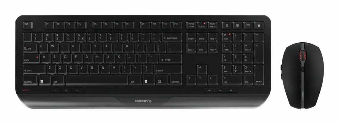 CHERRY GENTIX DESKTOP KEYBOARD/AND MOUSE SET — klawiatura