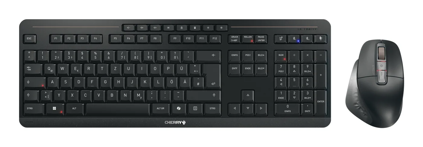 CHERRY STREAM DESKTOP ULTIMATE/MULTI-DEVICE SET - CHERRY — klawiatura