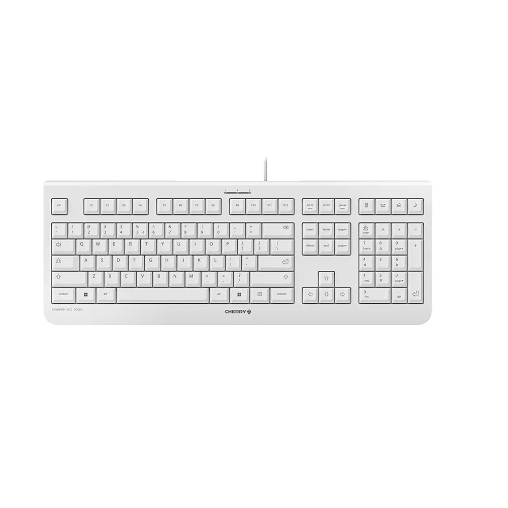 CHERRY KC 1000 USB US-ENGLISCH/W/ EURO SYMBOL — klawiatura