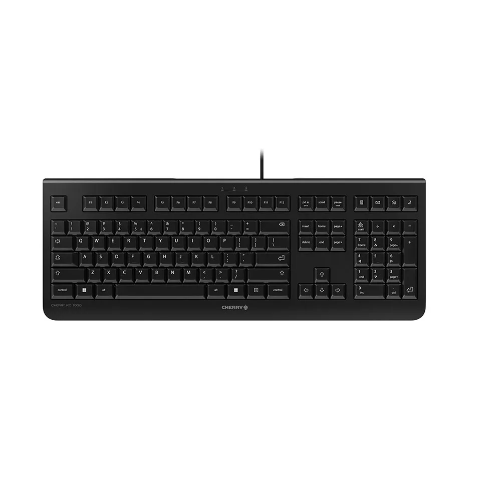 CHERRY KC 1000 USB US-ENGLISCH/W/ EURO SYMBOL — klawiatura