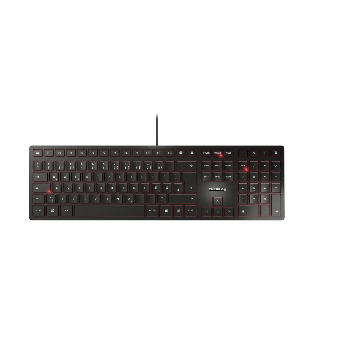CHERRY KC 6000 SLIM KEYBOARD/PAN-NORDIC — klawiatura