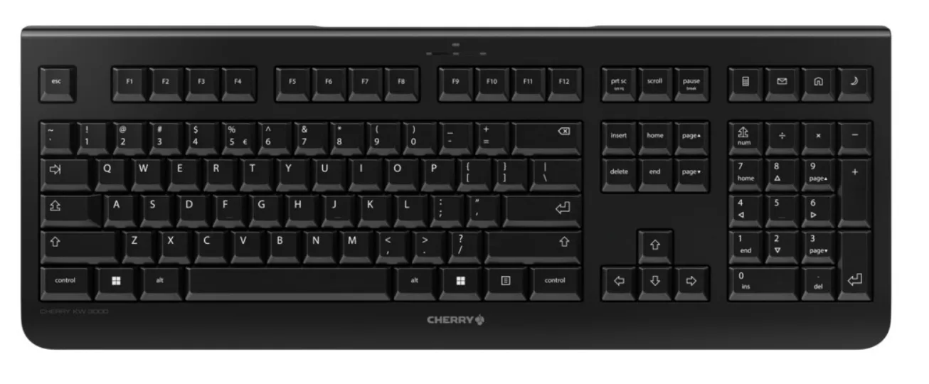 Cherry KW 3000 BLACK — klawiatura