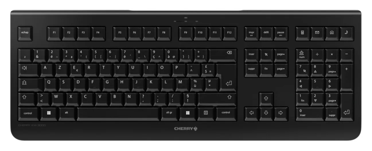 Cherry KW 3000 BLACK/MOQ 1000 UNITS — klawiatura