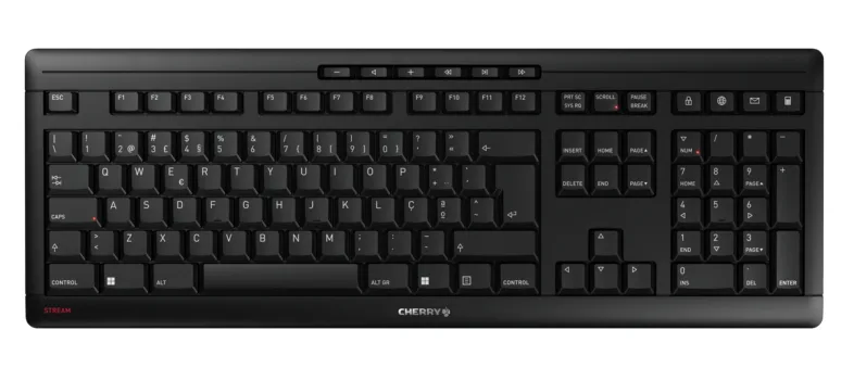 Cherry STREAMKEYBOARDWIRELESSLAYOUT-PO/RTUGAL BLACK — klawiatura