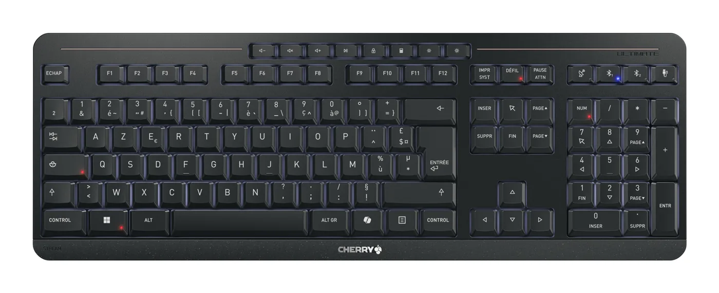 Cherry STREAM KEYBOARD ULTIMATE/MULTI-DEVICE KBD CORDED — klawiatura