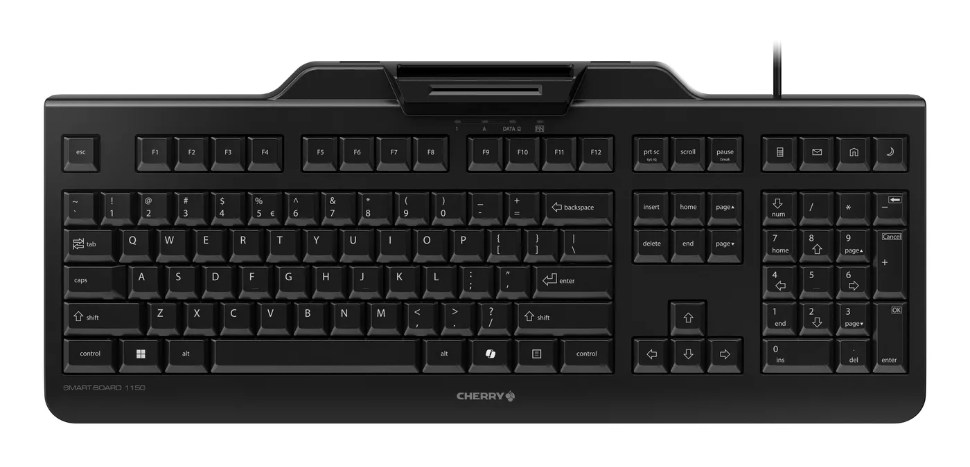 Cherry SMART BOARD 1150 - US -/INTERNATIONAL LAYOUT BLACK — klawiatura