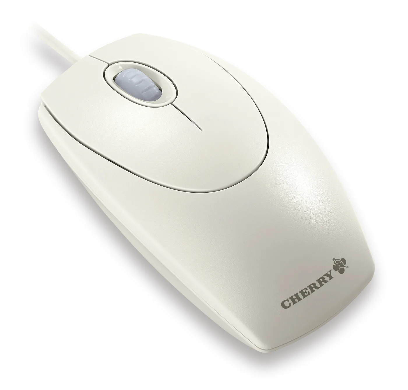 Cherry WHEEL MOUSE OPTICAL LIGHTGREY — mysz