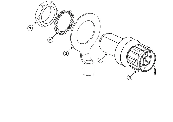 Cisco 2.4 AND 5 GHZ LIGHTNING/ARRESTOR N CONNECTOR IN