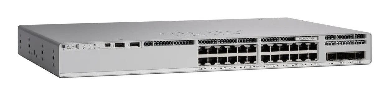 Cisco C9200L 24-P 8XMGIG 16X1G/2X25G POE+ NETWORK ESSENTIALS IN — przełącznik LAN zarządzalny 24 portów