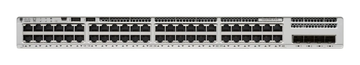 Cisco Catalyst 9200L 48-Port Data/4×10G Network Essentials — przełącznik LAN zarządzalny 48 portów